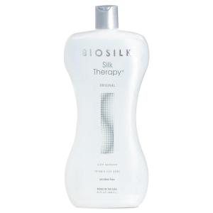 image:imageBioSilk Silk Therapy Original Reconstructing LeaveIn Hair Treatment Adds Shine Smooths amp Prevents Split Ends SulfateFree ParabenFree CrueltyFree 34 Oz34 Fl Oz Pack of 1